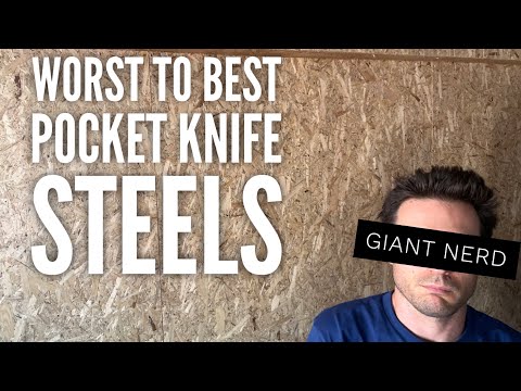The Best Pocket Knife Steel: A Comprehensive Guide