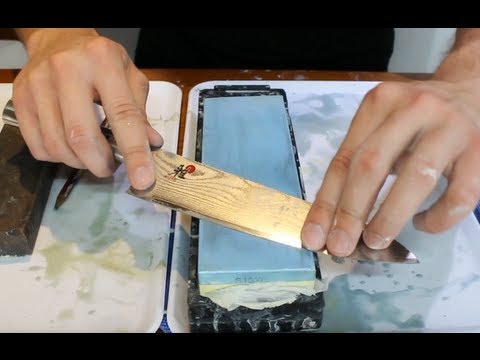 How to Sharpen Knives with a Wet Stone: A Step-by-Step Guide