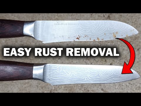 Cleaning Rusty Knives: A Step-by-Step Guide