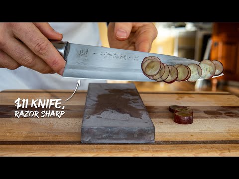 Sharpening Your Knife with a Whet Stone