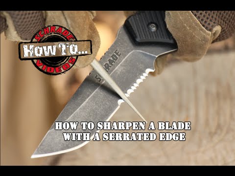 Sharpening a Serrated Knife Blade: A Guide