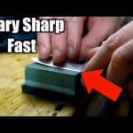 Sharpening Knives with a Diamond Sharpening Stone