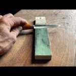 Sharpening Knives with a Leather Strop