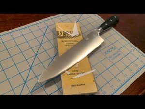 Sharpening Your Knives with Shapton Professional Stones