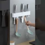 Wall Mounted Knife Holder: A Stylish and Practical Kitchen Accessory