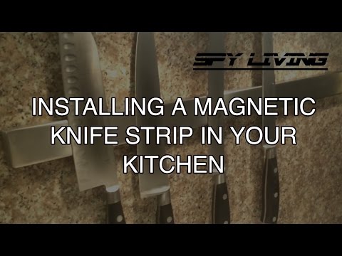How to Hang Knives on a Magnetic Strip: A Step-by-Step Guide