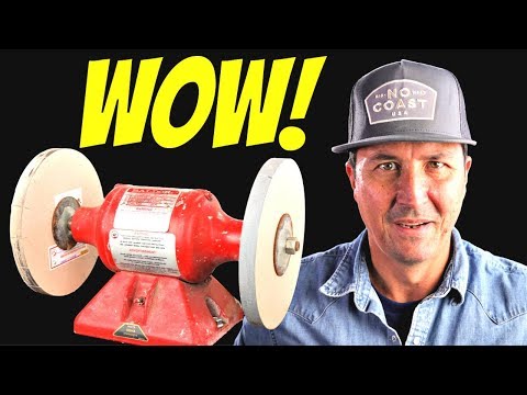 Sharpening Your Knives with a Wheel Knife Sharpener