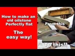 Flattening Oil Stones: A Guide to Sharpening Your Tools