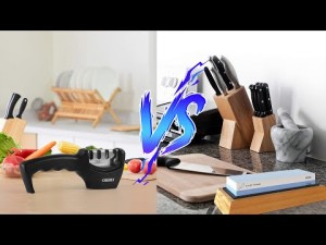 Knife Sharpening: Whetstone vs. Knife Sharpener