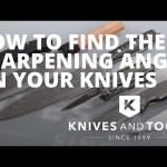 Sharpening Your Victorinox Blade: The Perfect Angle