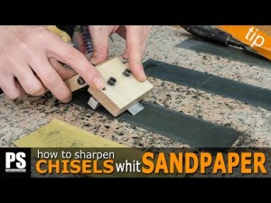 Sharpening Chisels with Sandpaper: A Step-by-Step Guide