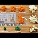 Chopping Veggies with the Right Side of a Knife