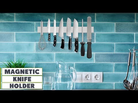 Magnetic Knife Holder: Keep Your Kitchen Organized