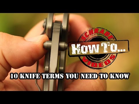 Knife Parts: Understanding the Different Components