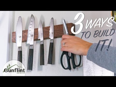 Magnetic Knife Holders: A Practical Kitchen Storage Solution