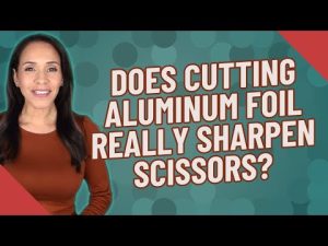 Sharpening Scissors with Foil: A Quick and Easy Guide