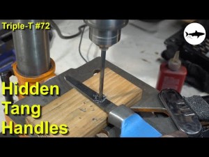 How to Construct a Hidden Tang Knife Handle