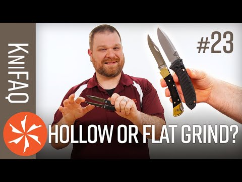 What is a Hollow Ground Knife? - A Guide