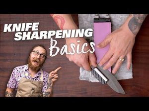 Sharpening Stones: How to Use a Wet Sharpening Stone