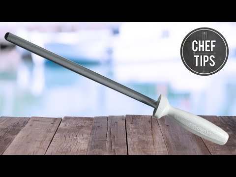 How to Sharpen Knives with a Diamond Hone Sharpener
