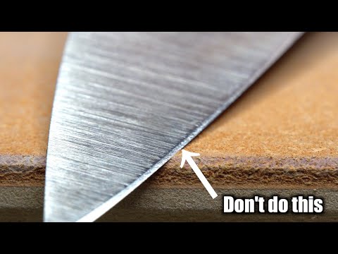 Sharpening Your Knife with Stropping: A Guide