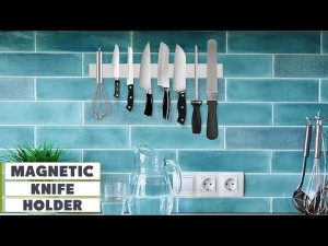 Stainless Steel Knife Holder: A Stylish Kitchen Accessory