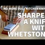 to sharpen knives

Sharpening Knives with a Wet Stone: A Guide
