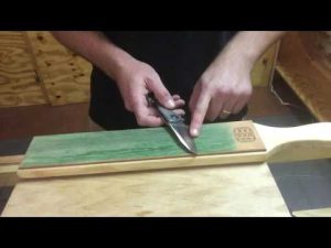 Sharpening Your Knife with a Strop: A Guide