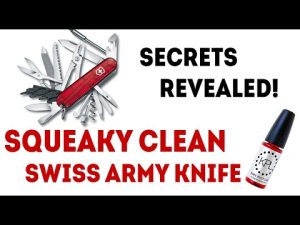 Cleaning Tips for a Swiss Army Knife