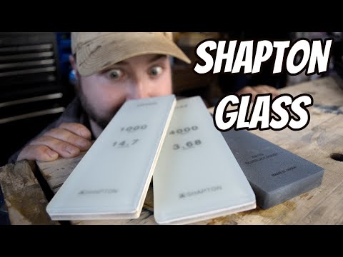 Sharpening Your Knives with a Shapton Glass Whetstone