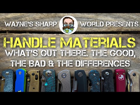 Knife Handle Parts: Types, Materials, and Maintenance