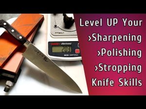 Sharpening Your Knife with a Burrfection Strop