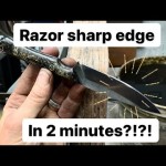 Precision Hollow Ground Knife: Get a Razor-Sharp Edge