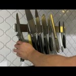 Stylish Kitchen Storage: Magnetic Knife Holders