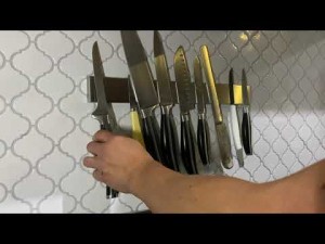 Stylish Kitchen Storage: Magnetic Knife Holders