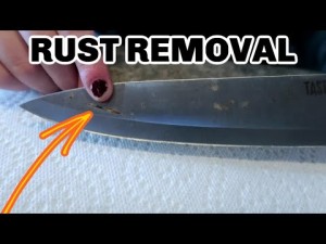 Removing Rust from Kitchen Knives: A Guide