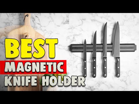 Wall Mount Magnetic Knife Rack: A Stylish & Practical Kitchen Storage Solution