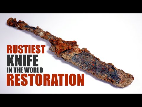 Cleaning and Restoring a Rusted Knife