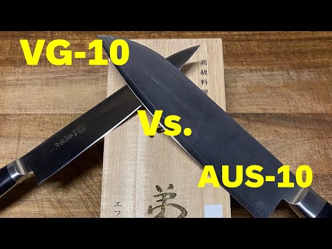 S35VN vs VG10: Comparing Two High-End Kitchen Knife Steels
